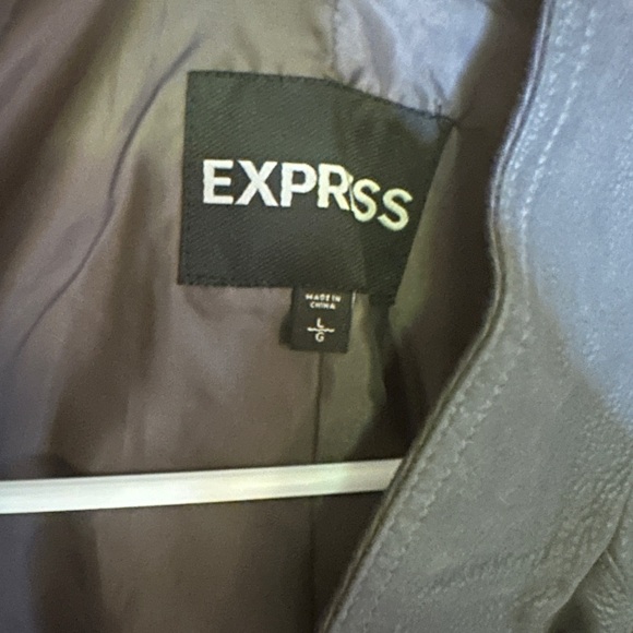 Express Minus the Leather Suede Jacket - Picture 6 of 11
